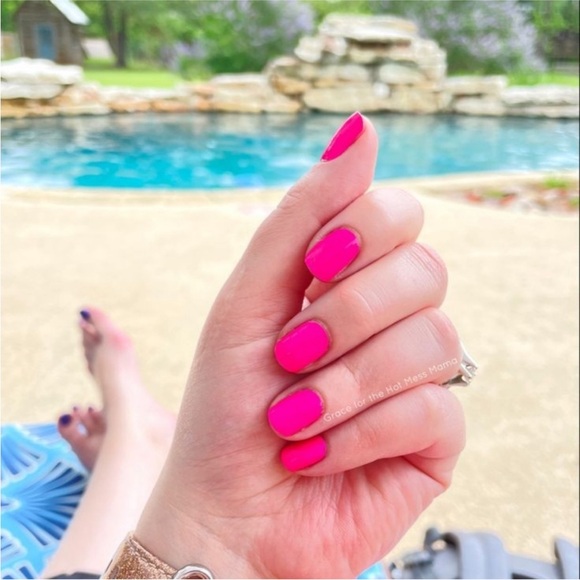 *Retired* Color Street: Shockwave | Neon Pink Barbie Summer Bright - Picture 7 of 15